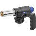 Горелка газовая на цанговый баллон, пласт.корпус с рукоятью, с пьезоподжигом, сопло 22 мм