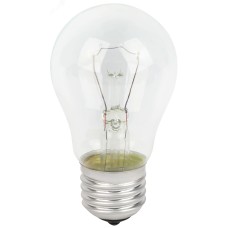 Лампа накаливания 60Вт 230В груша прозрачная цветная коробка A-60-E27-230-CL