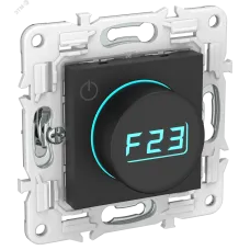 SKANDY Термостат электронный с индикацией SK-T01Bl черный IEK