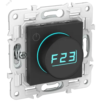 SKANDY Термостат электронный с индикацией SK-T01Bl черный IEK