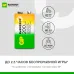 Аккумуляторы перезаряжаемые GP ReEnergy 20R8H 9V Крона, емкость 200 мАч - 1 шт. в блистере