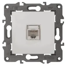 14-3107-01 ЭРА Розетка RJ45, IP20, белый (10/100/3000)