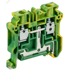 ARMAFIX Колодка клеммная CY6 PE винтовая 6мм2 проходная заземляющая Ex IEK