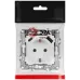 Розетка ЭРА Серия 12 12-4108-01М 2P+E 16A-250В со шторками с USB type-A+C 5В-3А белый матовый