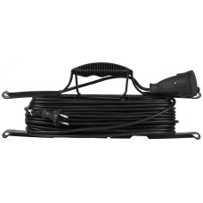 Удлинитель силовой ЭРА GREEN LINE FR-10-20m Greenline на рамке 1 розетка без заземления 20м ПВС 2x1мм2