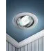 Встраиваемый светильник литой ЭРА  KL1A SN/1 поворотный, MR16, 12V, 50W, сатин никель