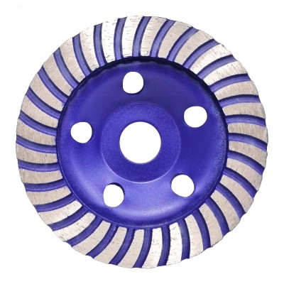 Диск алмазный шлифовальный, сегментированный турбо , 125X5.0X20X22.2 мм