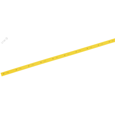 Термоусадочная трубка ТТУ 20/10 желтая 1 м