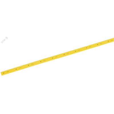 Термоусадочная трубка ТТУ 1.5/0.75 желтая 1 м
