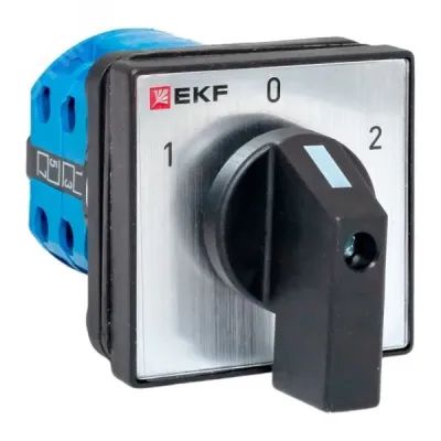 Переключатель кулачковый ПК-1-22 10А 2P (1-0-2) IP65