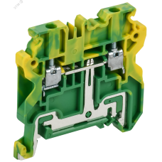 ARMAFIX Колодка клеммная CY2.5 PE винтовая 2,5мм2 проходная заземляющая Ex IEK