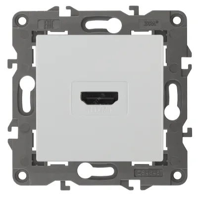 14-3114-01 ЭРА Розетка HDMI, IP20, Эра Elegance, белый (10/100/3200)