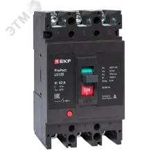 LS125 18кА 3P 63А ProPact EKF