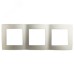12-5003-04 ЭРА Рамка на 3 поста, Эра12, шампань (15/150/2400)