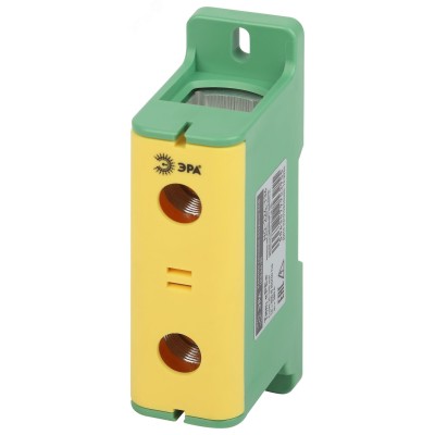 "Клемма силовая вводная КСВ ЭРА NO-224-136 (KE64.3) 35-240 мм? желтая/зеленая ""PE"""