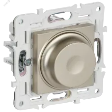 SKANDY Светорегулятор поворотный 600Вт SK-D01Sh шампань IEK