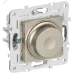 SKANDY Светорегулятор поворотный 600Вт SK-D01Sh шампань IEK