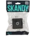 SKANDY Розетка TV проходная SK-A17T титан IEK