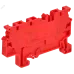 ARMAFIX Клемма пружинная CX2.5-3 трехконтактная красная IEK