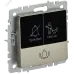 BRITE Кнопка звонка с индикацией для отелей 10А ВС10-1-9-БрШ шампань IEK