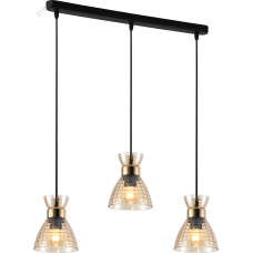Светильник подвесной 3хЕ27 60 Вт модерн Rivoli Iris 9186-203