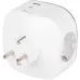Разветвитель электрический 16А 3 розетки + 3 USB A+C с заземлением со шторками белый SP-3e-3USBAC-W