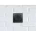 Розетка 1-местная без заземления с защитными шторками 16А антрацит ETIKA