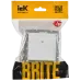 BRITE Выключатель карточный 30А ВС10-1-8-БрАБ арктический белый IEK