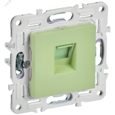 SKANDY Розетка компьютерная RJ45 кат.6 SK-K02G мятный IEK