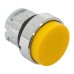 Исполнительный механизм кнопки XB4 желтый выпирающая возвратный без фиксации, без подсветки IP65