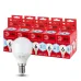 Лампочка светодиодная ЭРА RED LINE LED P45-6W-840-E14 R E14 / Е14 6Вт шар нейтральный белый свет