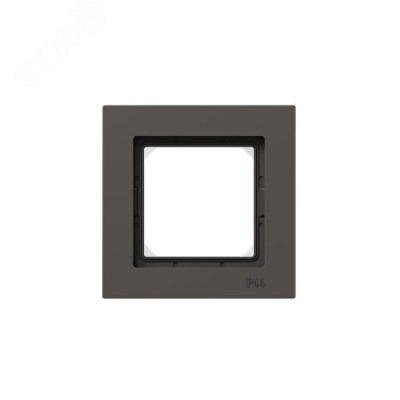 Рамка 1-местная IP44  мокко.  пластик Эпика EKF