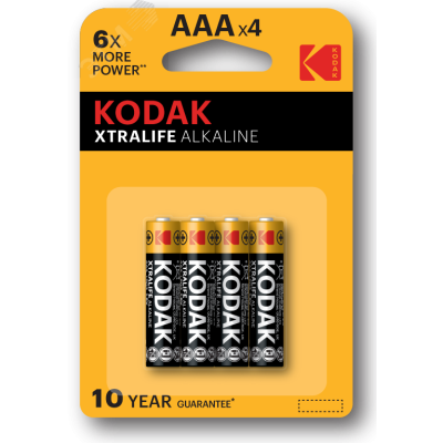 Батарейка LR03-4BL XTRALIFE Alkaline