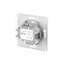 ATLASDESIGN AQUA 1-клавишный ПЕРЕКЛЮЧАТЕЛЬ IP44,сх.6, 10АХ, быстрозажимные клеммы, АЛЮМИНИЙ