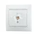 MIRA Розетка компьютерная RJ45x1 белая