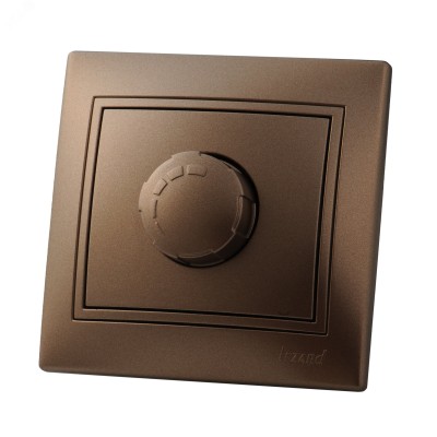 MIRA Диммер 800 Вт светло-коричневый  перламутр со вставкой