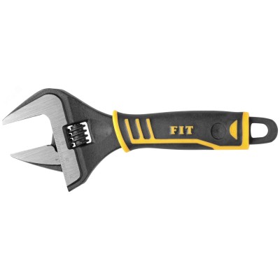 Ключ разводной Универсал (шкала,увеличен. захват, прорезин. ручка) 150 мм