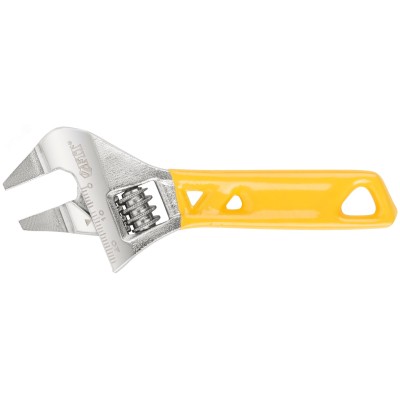 "Ключ разводной ""Ультра"", CrV, укороченный, обточен. узкие губки, шкала, экстра увелич.захват 120 мм ( 24 мм )"