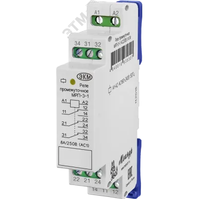 Реле промежуточное МРП-3-1 ACDC230В УХЛ2