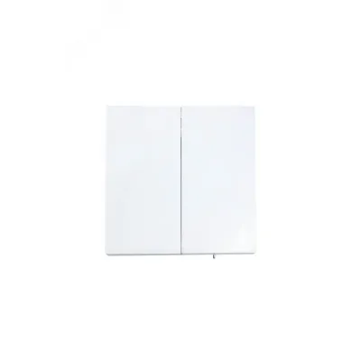 ZIMA Выключатель 2-кл., 10 А, механизм, белый Lezard 704-0288-101QC