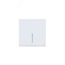 ZIMA Выключатель 1-кл. с подсветкой, 10 А, механизм, белый Lezard 704-0288-111QC