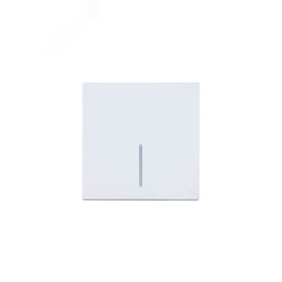 ZIMA Выключатель 1-кл. с подсветкой, 10 А, механизм, белый Lezard 704-0288-111QC