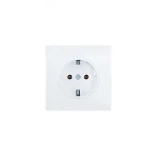ZIMA Розетка с заземлением, 16 А, механизм, белая Lezard 704-0288-122BQC