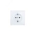 ZIMA Розетка с заземлением, 16 А, механизм, белая Lezard 704-0288-122BQC