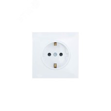 ZIMA Розетка с защитой от детей, 16 А, механизм, белая Lezard 704-0288-124BQC