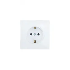 ZIMA Розетка с защитой от детей, 16 А, механизм, белая Lezard 704-0288-124BQC