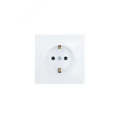 ZIMA Розетка с защитой от детей, 16 А, механизм, белая Lezard 704-0288-124BQC