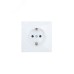 ZIMA Розетка с защитой от детей, 16 А, механизм, белая Lezard 704-0288-124BQC