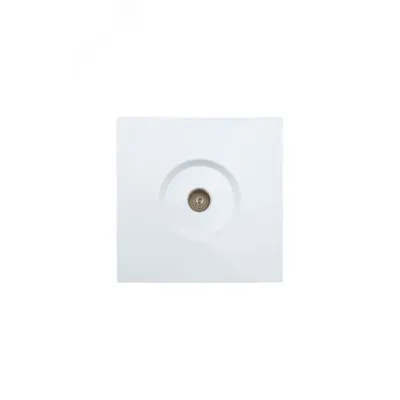 ZIMA Розетка ТВ проходная, механизм, белая Lezard 704-0288-129
