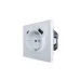 ZIMA Розетка с заземлением (16 А) + TC + USB ,механизм, белая Lezard 704-0288-181TC